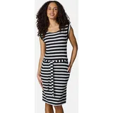 Ragwear Sommerkleid Minikleid Gestreift Schwarz XL