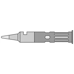 Lötspitze für Pyropen, 60 01 01/ø1,0mm, Nadelform