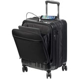 Xcase Handgepäck-Trolley mit Dehnfalte, Powerbank-Anschluss, TSA, 34/39 l