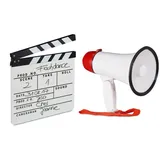 Relaxdays 2 tlg. Film Set Weiß,Rot,Schwarz