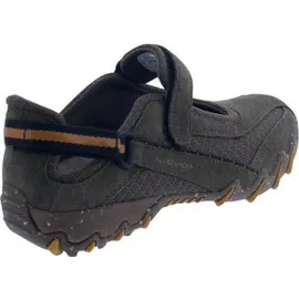 Allrounder by Mephisto Niro Sneaker 94/29, C.Suede/Mesh, Beech/Beech (Schlamm), Klettverschluss Grün, Größe 41 EU