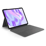 Logitech Combo Touch Tastatur und Foliohülle für Apple iPad Pro 11" Grau