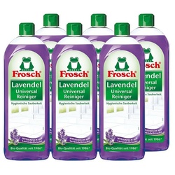 FROSCH 6x Frosch Lavendel Universal-Reiniger 750 ml Allzweckreiniger