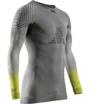 X-Bionic Invent Fx Langarm-baselayer - Rhino Grey / Light Grey / Canary - S