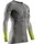 X-Bionic Invent Fx Langarm-baselayer - Rhino Grey / Light Grey / Canary - S