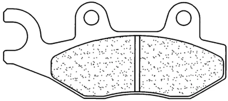 CL BRAKES Remblokken CL BRAKES Quad Gesinterd metaal - 2288ATV1