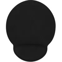 Manhattan Mauspad mit Handgelenkauflage, schwarz