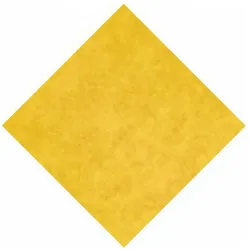 VEPATIM 20x Mitteldecken Airlaid 80 x 80 cm stoffähnlich hochwertig gelb
