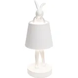 Kare DESIGN Akku-Tischleuchte Animal Rabbit Polyresin Weiß