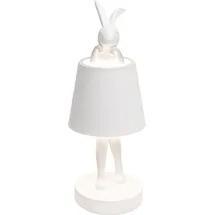 Kare DESIGN Akku-Tischleuchte Animal Rabbit Polyresin Weiß