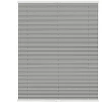 Lichtblick Plissee Klemmfix, ohne Bohren, verspannt, blickdicht - Grau