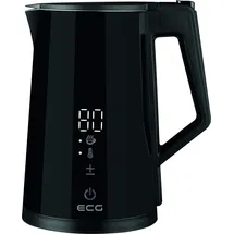 ECG RK 1893 Digitouch Black Kettle, 2200W, 1,7 l, LED-Display,