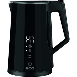 ECG RK 1893 Digitouch Black Kettle, 2200W, 1,7 l, LED-Display,