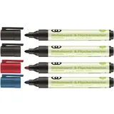 SOENNECKEN Whiteboard-/ Flipchartmarker oeco 3197 so. 4 Stück