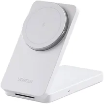 UGREEN Magnetisches Kabelloses Ladegerät - Weiß
