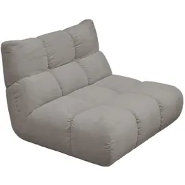 KAWOLA Drehsessel VIVIEN Cord 80 x 90 x 90 cm Grau drehbar