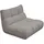 KAWOLA Drehsessel VIVIEN Cord 80 x 90 x 90 cm Grau drehbar