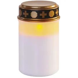 EMOS DCCV21 LED Grablicht, 12,5 cm, 2x C, Außen/Innen, Vintage, Timer
