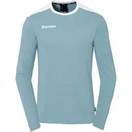 Kempa Emotion 27 langarm Trikot Herren aqua/weiß M