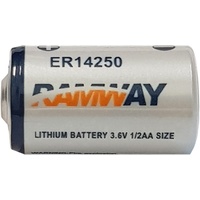 ER14250 Batterie für Eve Door und Window, Kompatibel mit Saft LS, 3,6V, 1200mAh, Li-SOCl2, Alarmanlage, Torantrieben, Pulsoximeter, Einbruchmelder, Sensoren, Nicht Wiederaufladbar (1 Stück)