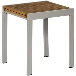 Merxx Balkonausziehtisch 130 x 65 x 75 cm beige/silber