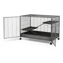 Savic Kleintierkäfig Royal Suite XL 115 x 67 x 81 cm schwarz