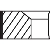 Mahle Kolbenringsatz 002 24 N1