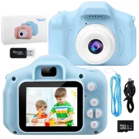 Kinderkamera, Kinder Kamera 1080P 2,0-Zoll-Bildschirm Kamera Kinder mit 32GB SD-Karte Selfie Digitalkamera Kinder Fotoapparat Kinder für 3-12 Jahre Jungen und Mädchen Weihnachten Spielzeug