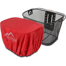 normani Outdoor Sports Regenüberzug für Fahrradkörbe BiCage in Rot | Gr.: onesize