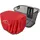 normani Outdoor Sports Regenüberzug für Fahrradkörbe BiCage in Rot | Gr.: onesize