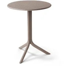 Nardi Step Gartentisch, Ø 60 cm, tortora