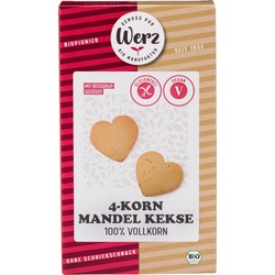 Werz 4-Korn-Vollkorn-Mandel-Keks glutenfrei bio