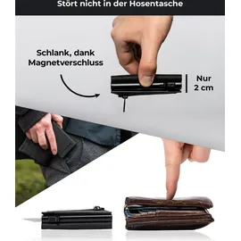 gentlemen's hd Gentlemen's Cardholder Portemonnaie schwarz