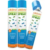 ARDAP Repell Ungezieferspray 3 x 750ml - Insektenspray bei akutem Ungezieferbefall - Abwehrend bei Insektenbefall - Insektenspray Wohnung - Wirkt schnell & effektiv (PT19)