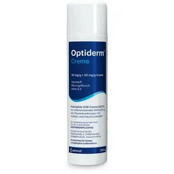 Optiderm Creme im Spender bei Juckreiz und trockener Haut 200 g