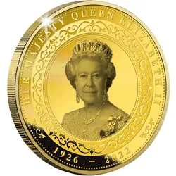 Gedenkausgabe zu Ehren von Queen Elizabeth II. – Gold-Edition