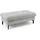 die planbar Hocker MP-IN20110 Polyester 132 x 45 x 68 cm Grau