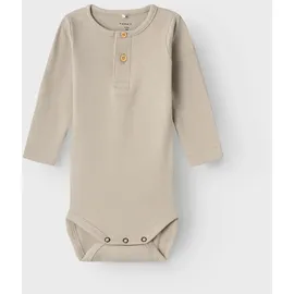 NAME IT Baby - Jungen, Nbmkab LS BODY Noos, Pure cashmere), 50 - 50