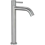 Ccykxa - Einhebel-Edelstahl-Kaltwasser-Wasserhahn, Badezimmer-Waschbecken-Wasserhahn
