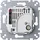Merten Raumtemperaturregler-Einsatz 536302 mit Schalter AC 230V