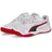 puma white/puma black/high risk red 44