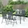 vidaXL Garten-Essgruppe 5-tlg. Anthrazit