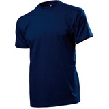 Stedman Comfort Men T-shirt Dunkelblau Baumwolle Small Herren