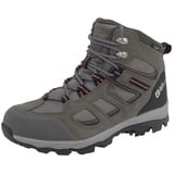 Jack Wolfskin Vojo 3 Texapore Mid W Outdoorschuhe, Tarmac Grey Pink, 43 EU