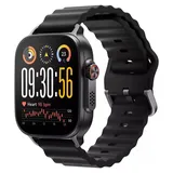 Realme Watch 5 BT 44 mm Aluminiumgehäuse Schwarz Sportarmband Schwarz M