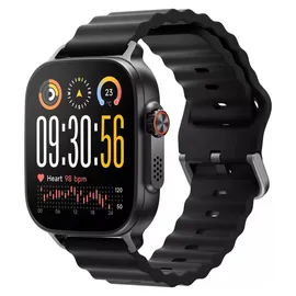 Realme Watch 5 BT 44 mm Aluminiumgehäuse Schwarz Sportarmband Schwarz M