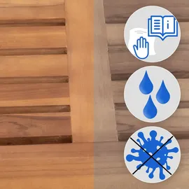 CLP Halden 180 x 59 x 92 cm Braun