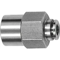 Riegler Gerade Steckverschraubung G 3/8 i. Schlauch-Ø 10 ES