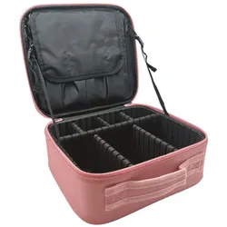UNIQ Make-up-Reisetasche Pink Rosegold 