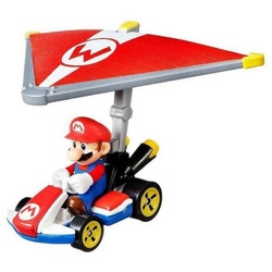Mattel® Spielzeug-Auto Hot Wheels - Mario Kart Glider (Mario) rot
